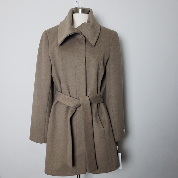NWT Calvin Klein Wool Coat - Picture 4 of 15